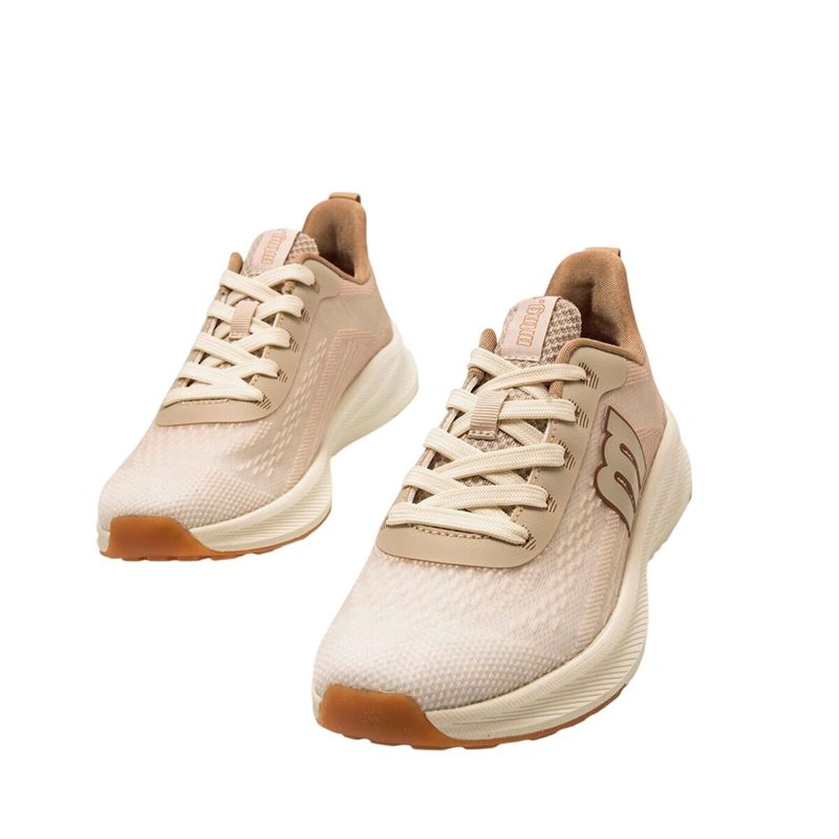 Dames casual sneakers Mustang Somo Beige