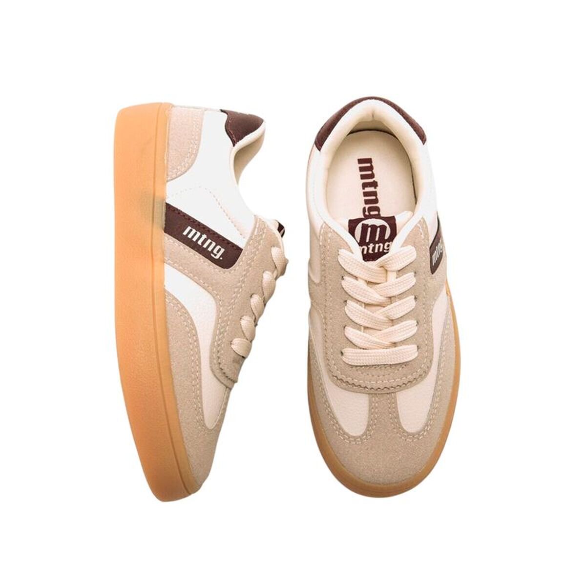 Sportschoenen voor Kinderen Mustang Saturno Beige
