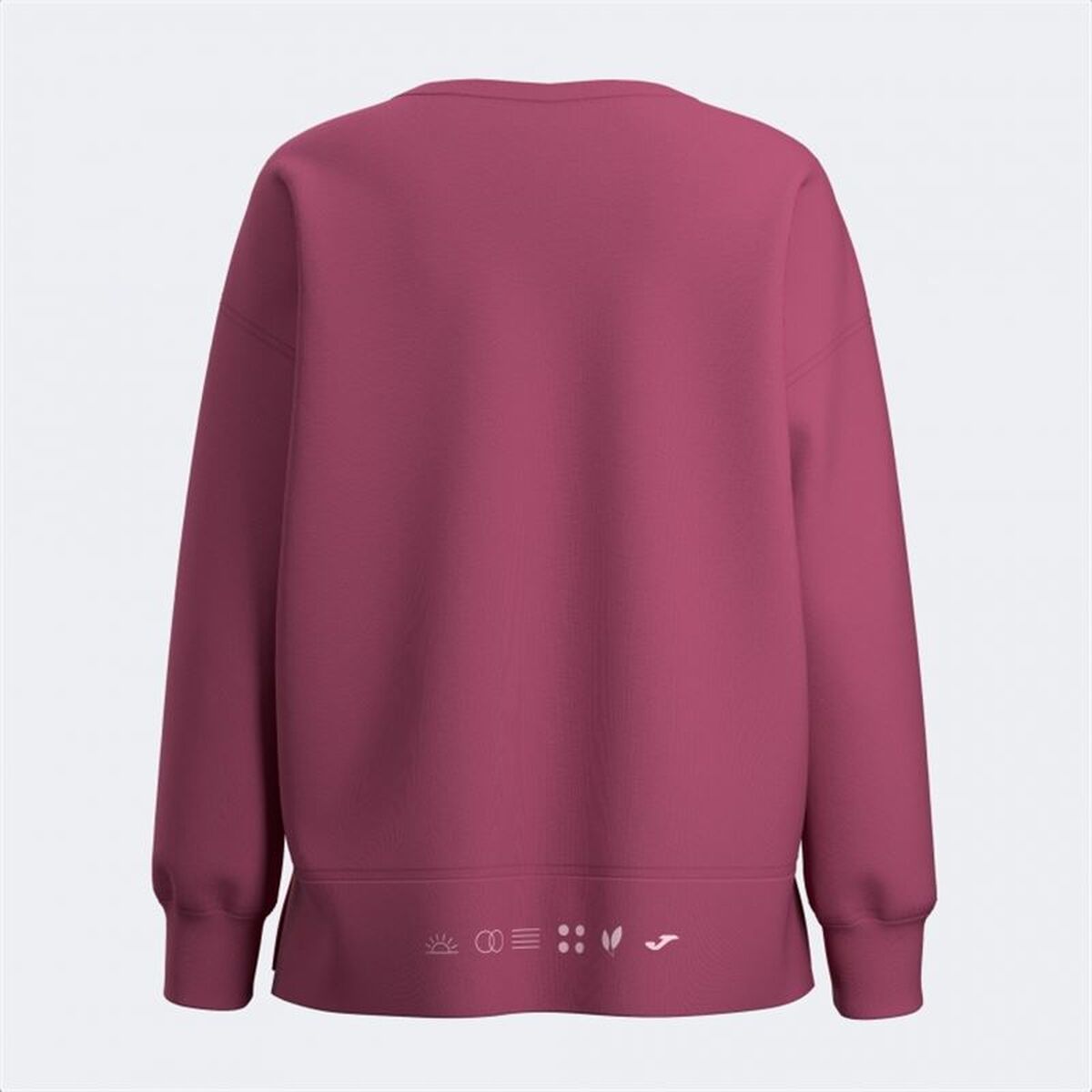 Womens Sweatshirt without Hood Joma Sport Breath Fuchsia