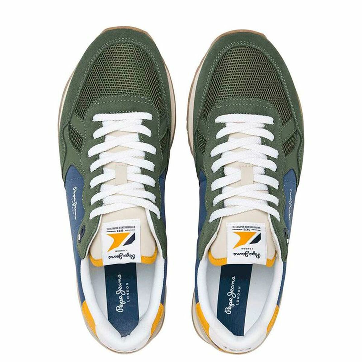 Men’s Trainers Pepe Jeans Brit Camp Green