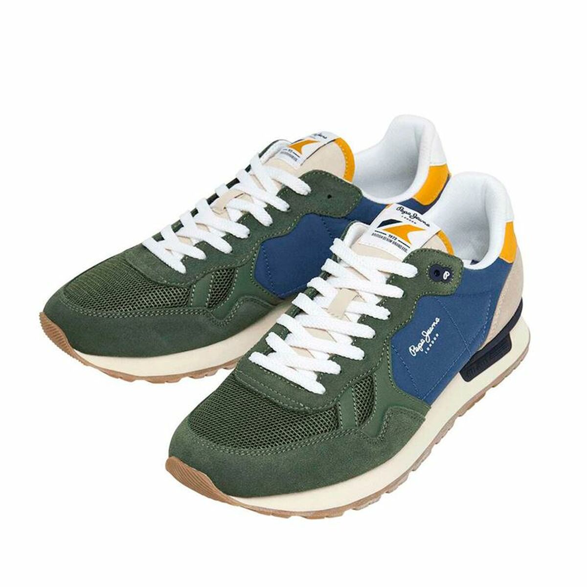 Men’s Trainers Pepe Jeans Brit Camp Green