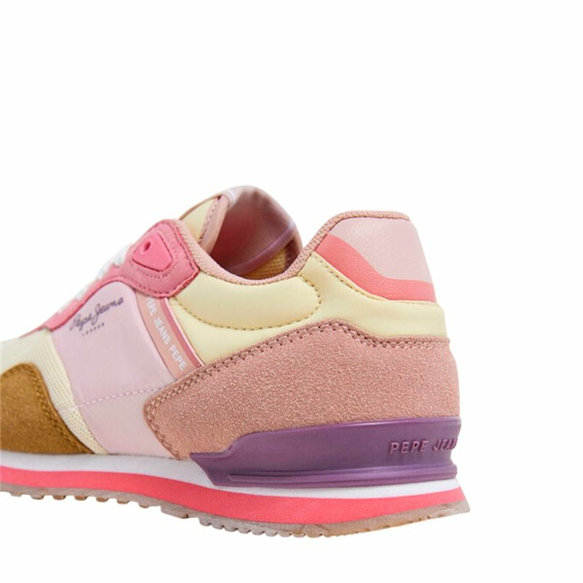 Sports Trainers for Women Pepe Jeans London Band G Light brown