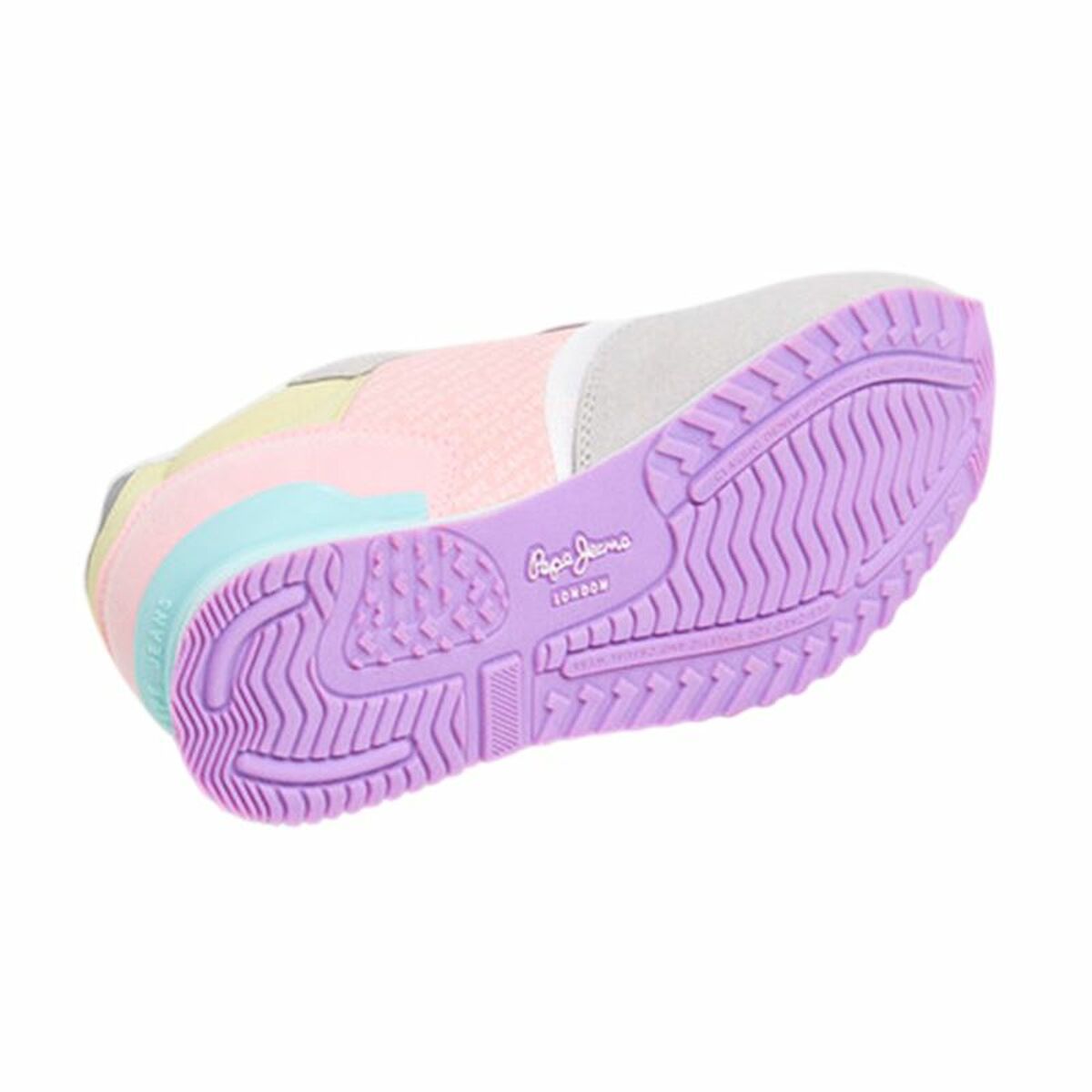 Image secondaire de Chaussures de sport pour femme Pepe Jeans Pepe Jeans London Print G Gris clair
