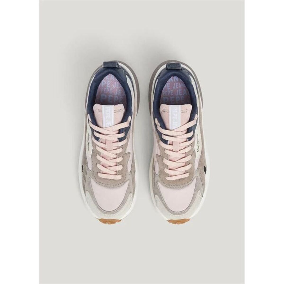 Sports Trainers for Women Pepe Jeans Winslow Serie Beige