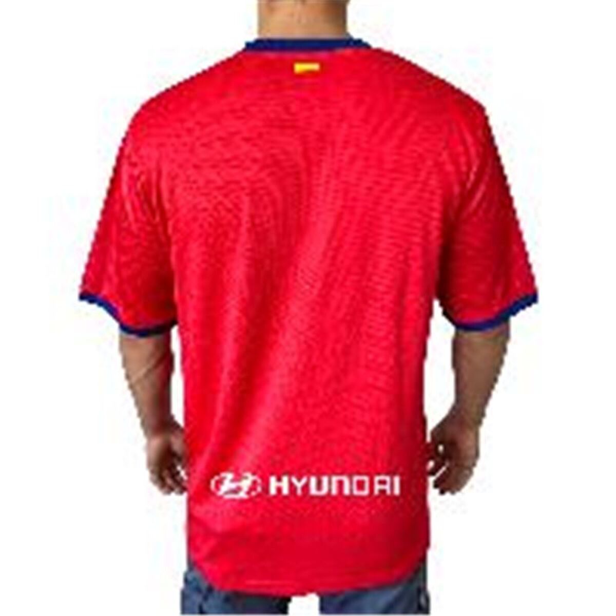 Heren Voetbal T-shirt met Korte Mouwen Atlético Madrid Official Home Jersey 24/25