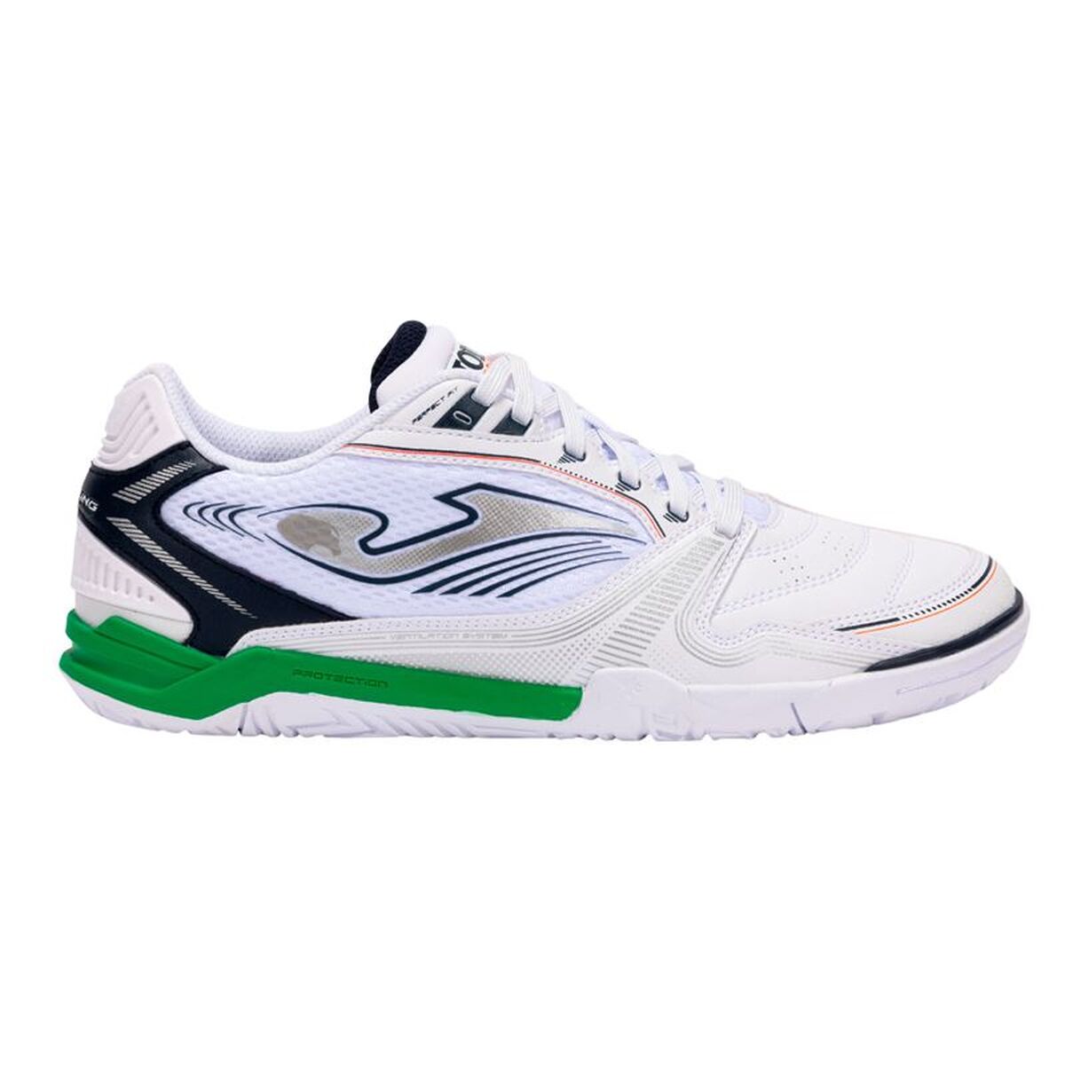 Volwassenen Zaalvoetbalschoenen Joma Sport Dribling 2502 Wit