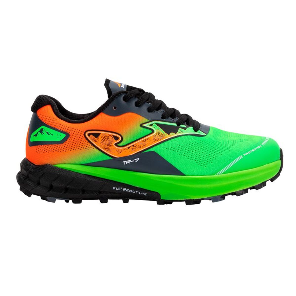 Heren trail hardloopschoenen (berglopen) Joma Sport Tr-7 2516 Limoengroen