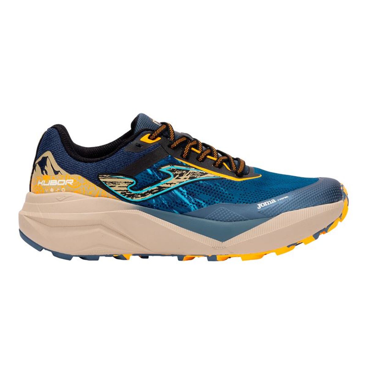 Heren trail hardloopschoenen (berglopen) Joma Sport Kubor 2517 Blauw