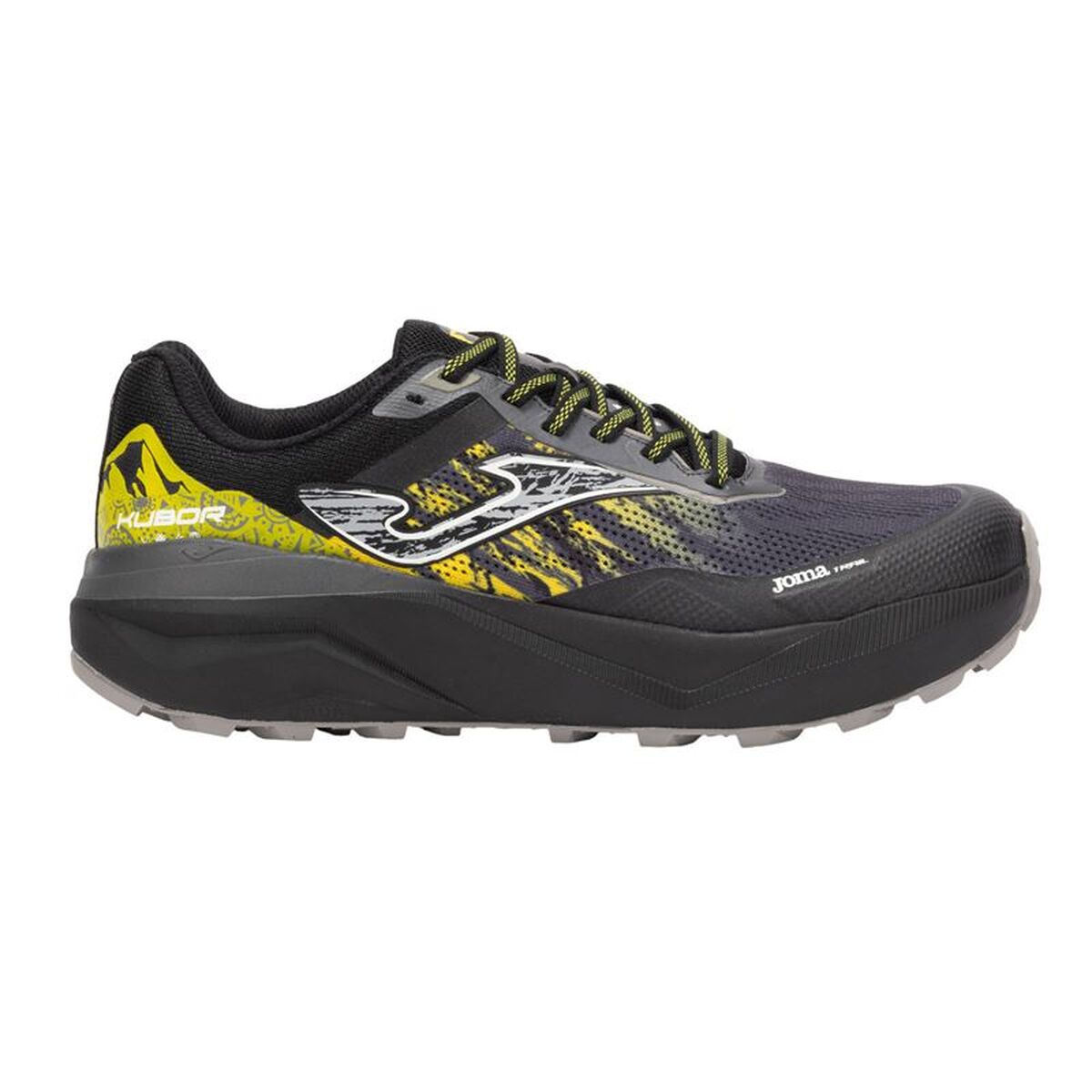 Heren trail hardloopschoenen (berglopen) Joma Sport Kubor 2522 Donker grijs