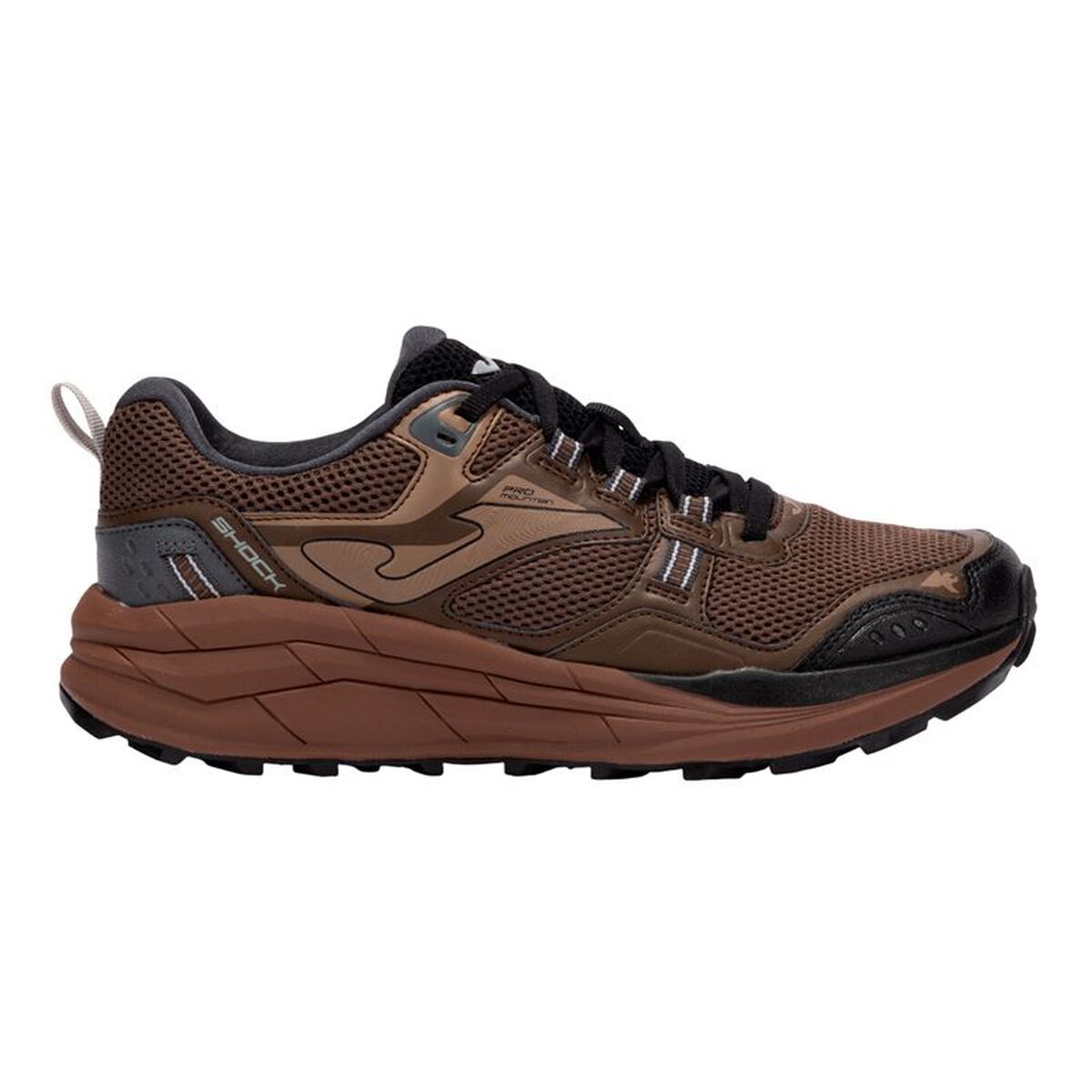 Heren trail hardloopschoenen (berglopen) Joma Sport Shock 2524 Bruin