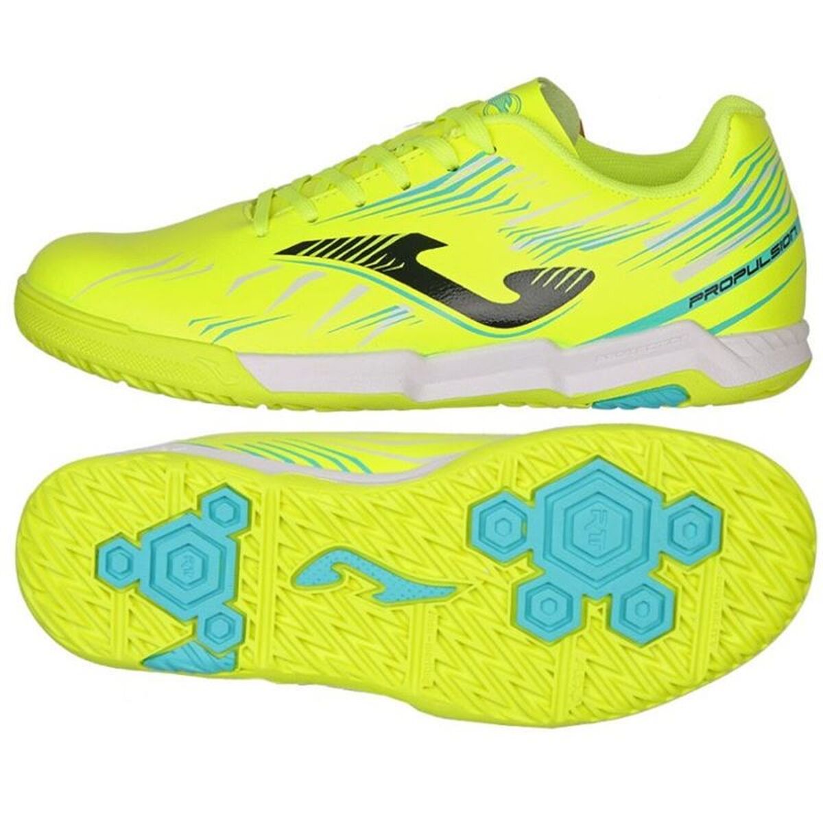 Kinder Zaalvoetbalschoenen Joma Sport Propulsion 2509 Geel