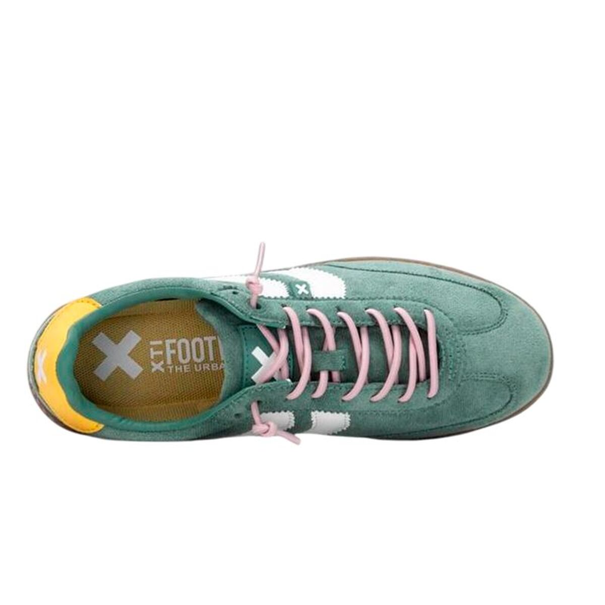Dames casual sneakers XTI Turkoois