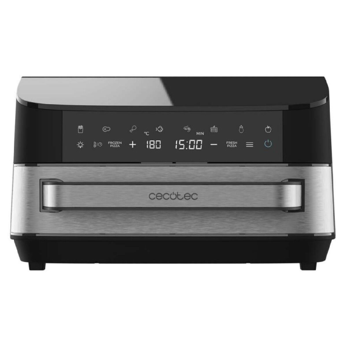 Cecotec Pizzera Eléctrica Pizza&Fry 7000 7L 2200W piedra pantalla táctil programas ajustables