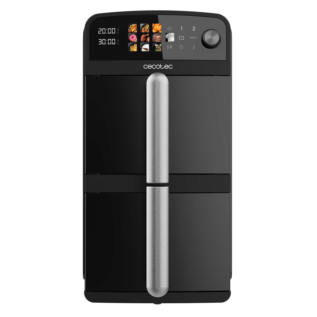 Cecotec Freidora de Aire Cecofry DuoLevel 10000 10L 2400W Negro Apagado Automático