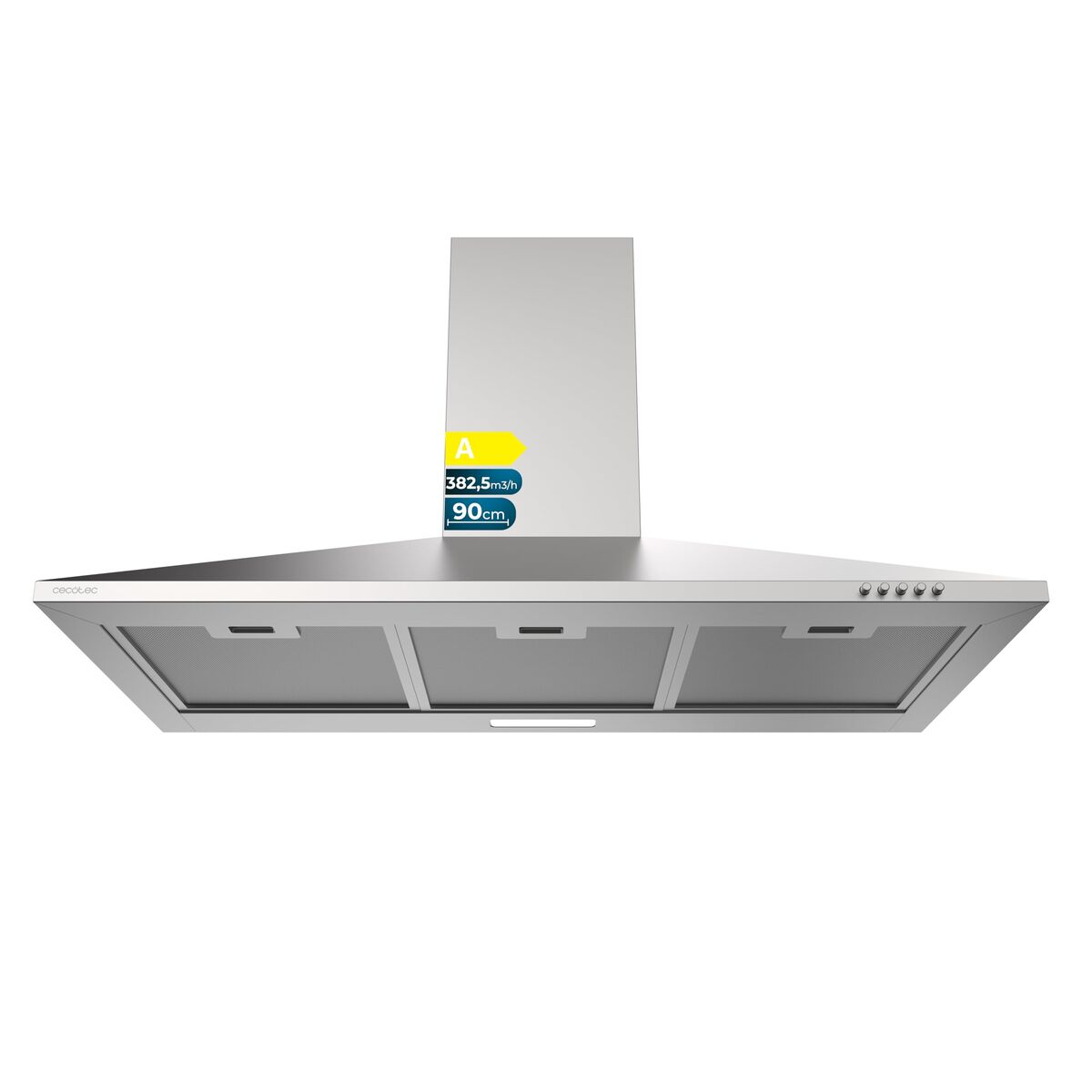 Campana Convencional Cecotec Flux PM 904000 Acero