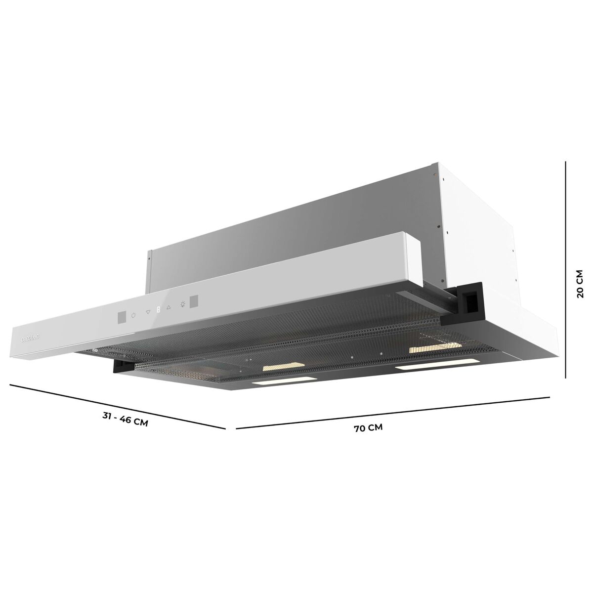 Campana Convencional Cecotec Flux TLT 704400