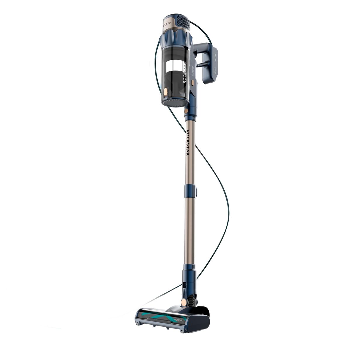 Aspirador Escoba Cecotec Conga Rockstar 800 Powerhead Titán 600 W
