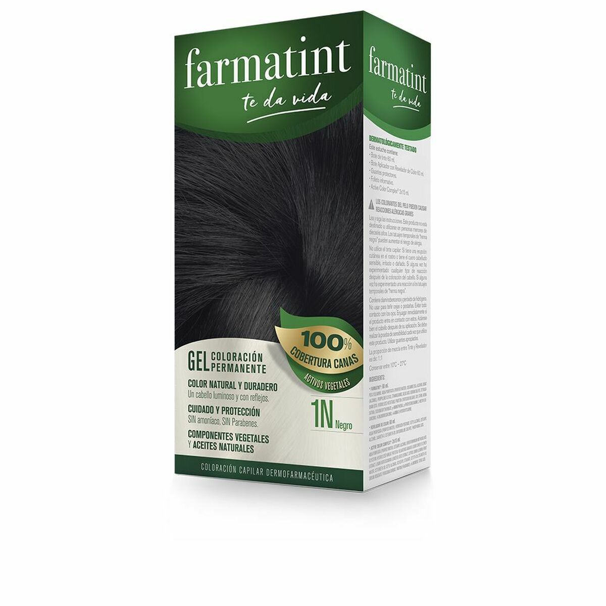 Permanent Dye Farmatint 1n-Negro Gel