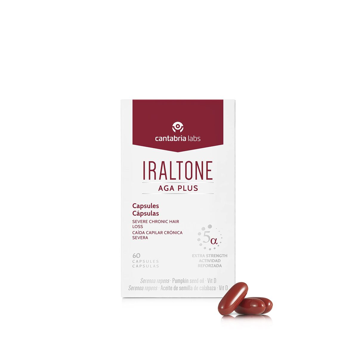 Haaruitval Voedingssupplement Iraltone Aga Plus