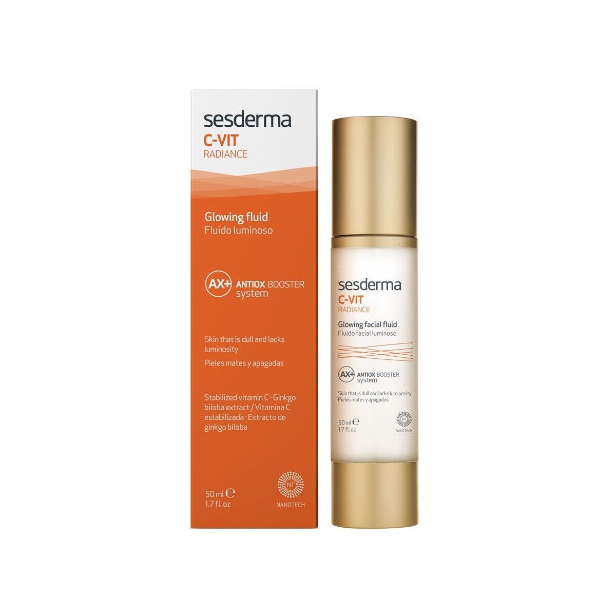 Gezichtsvloeistof Sesderma 40002448 50 ml 200 ml