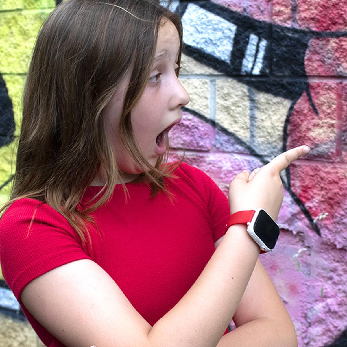 Bild von Smartwatch Save Family SW+B.CTF Violet Silver Raspberry