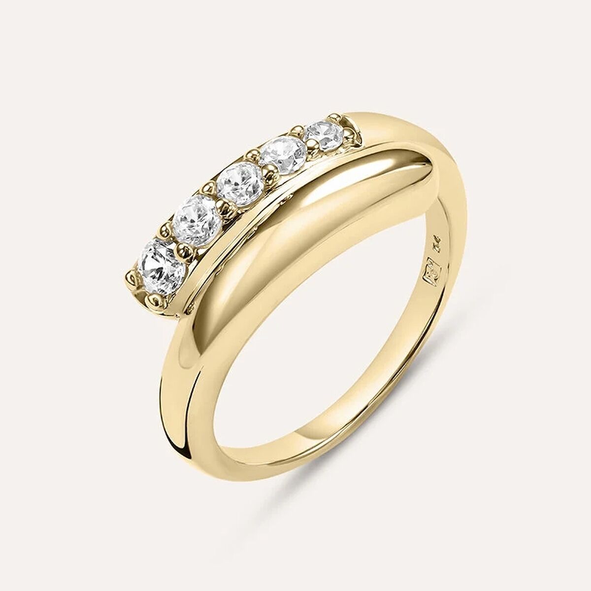 Image secondaire de Bague Femme Stroili 1694970 Doré Violet
