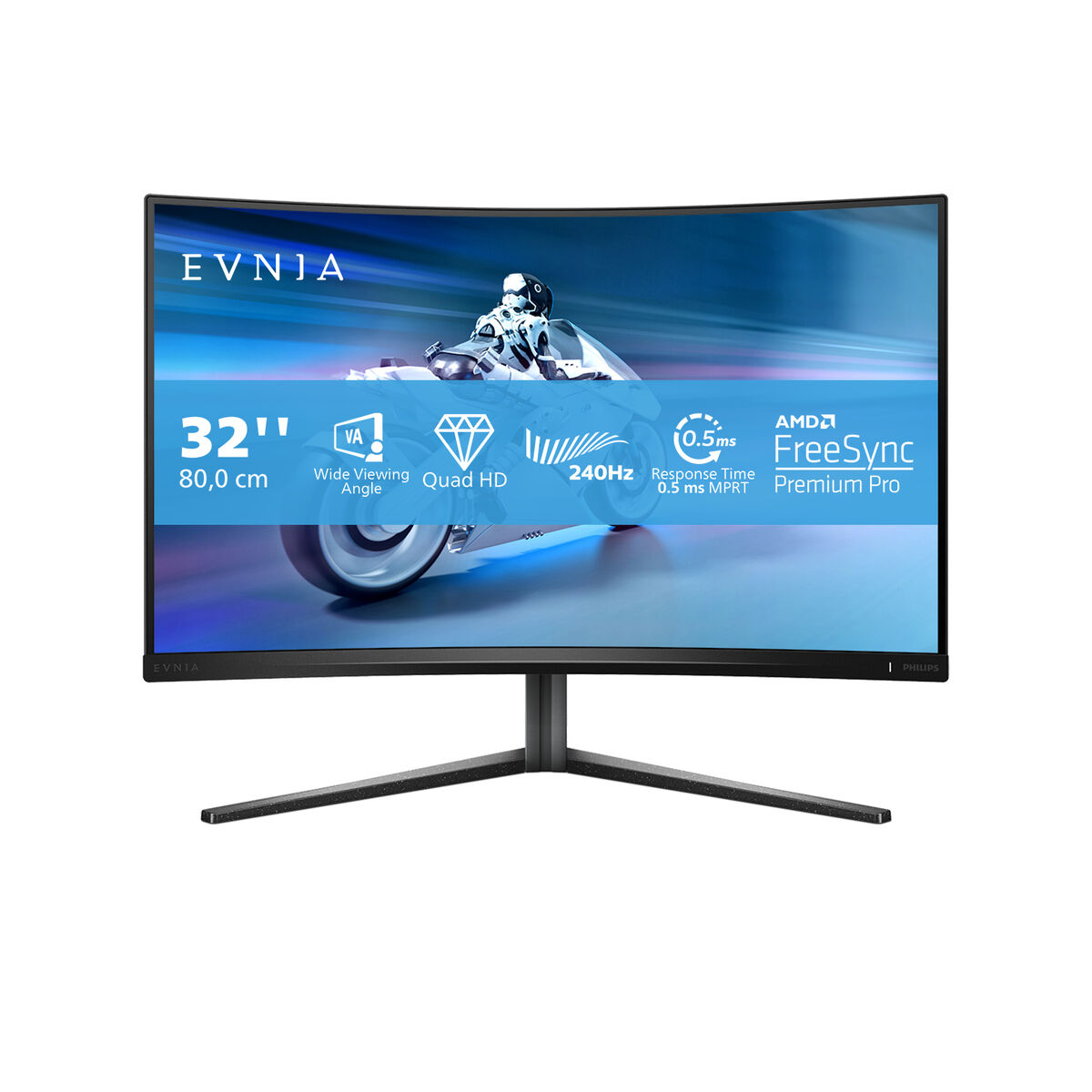 Afbeeldingen van Gaming Monitor Philips 32M2C5500W/00 Quad HD 32" 240 Hz