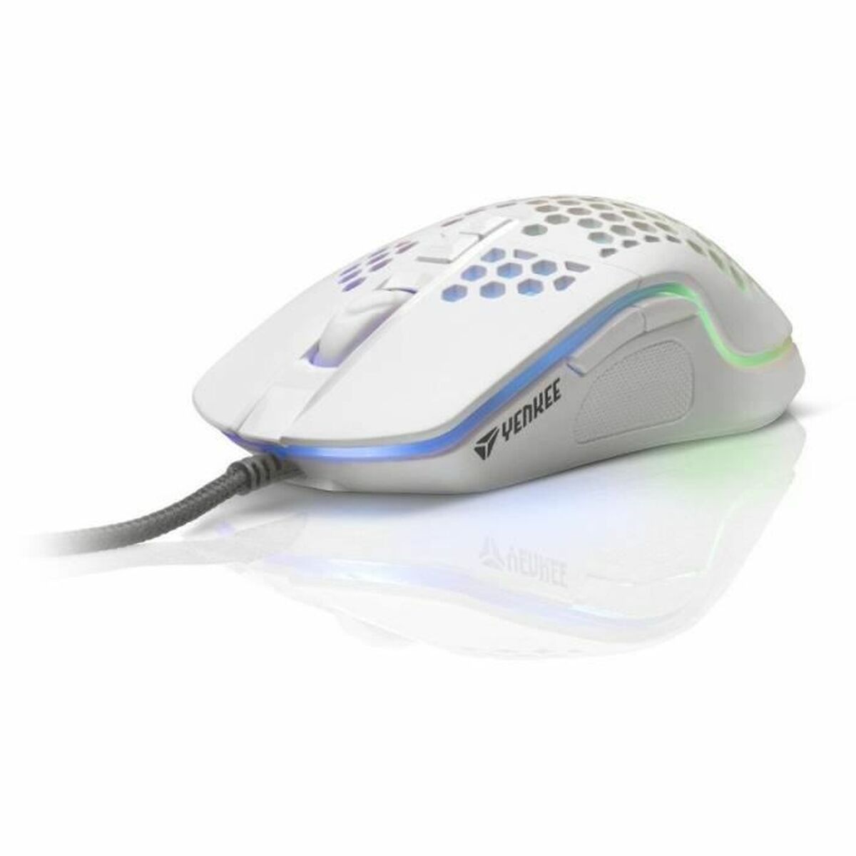 Afbeeldingen van Mouse Yenkee SHOTGUN YMS 3030WE White
