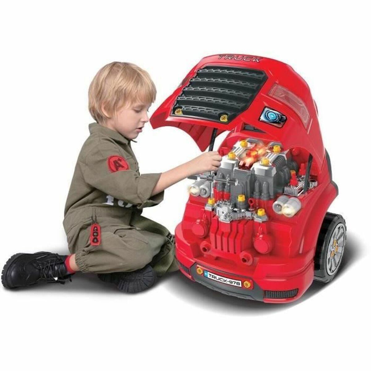 Σετ από εργαλεία για παιδιά Buddy Toys 47 x 40 x 39 cm Εργαστήριο Κινητών 61 Τεμάχια