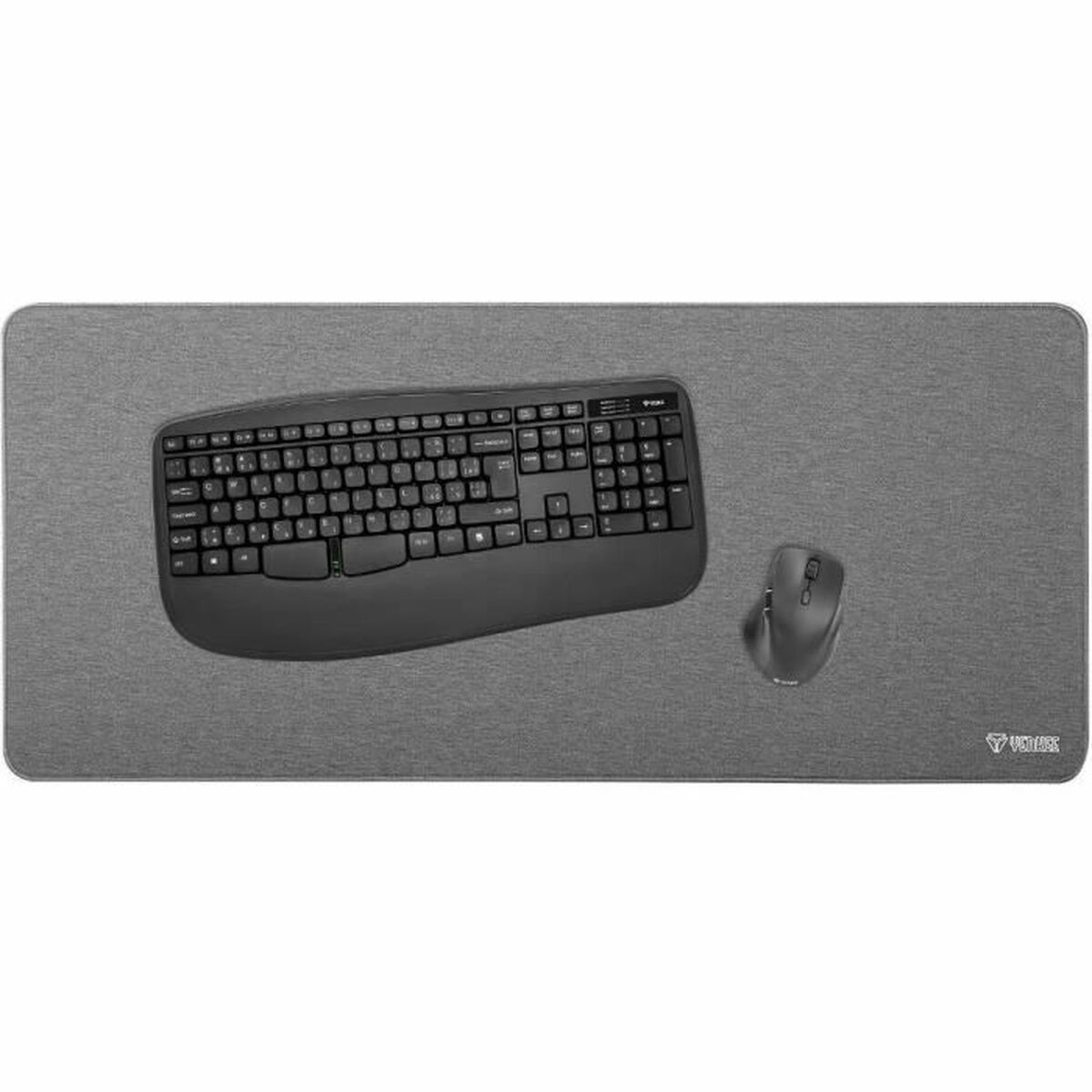 Afbeeldingen van Mouse Mat Yenkee YPM 9040GY Grey