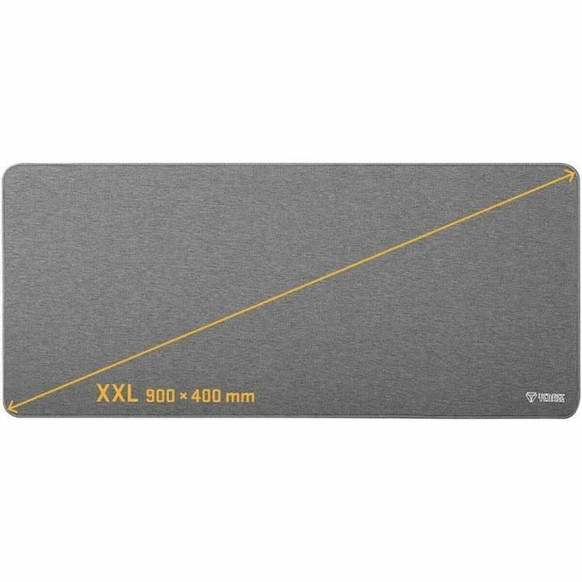 Afbeeldingen van Mouse Mat Yenkee YPM 9040GY Grey