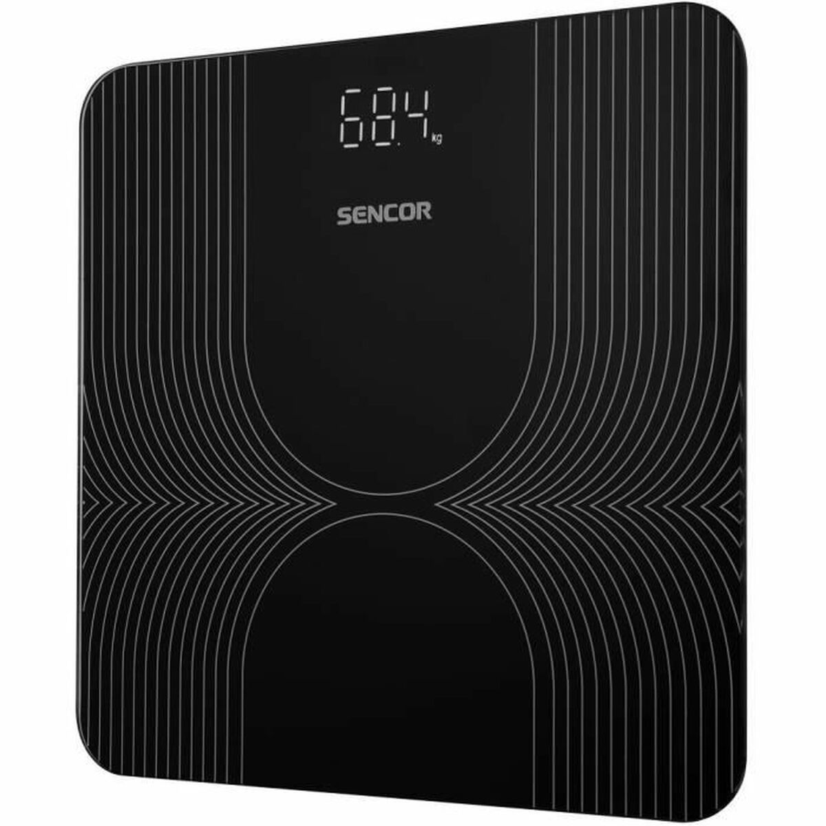 Ψηφιακή Ζυγαριά Μπάνιου Sencor SBS 2476BK Μαύρο 180 kg