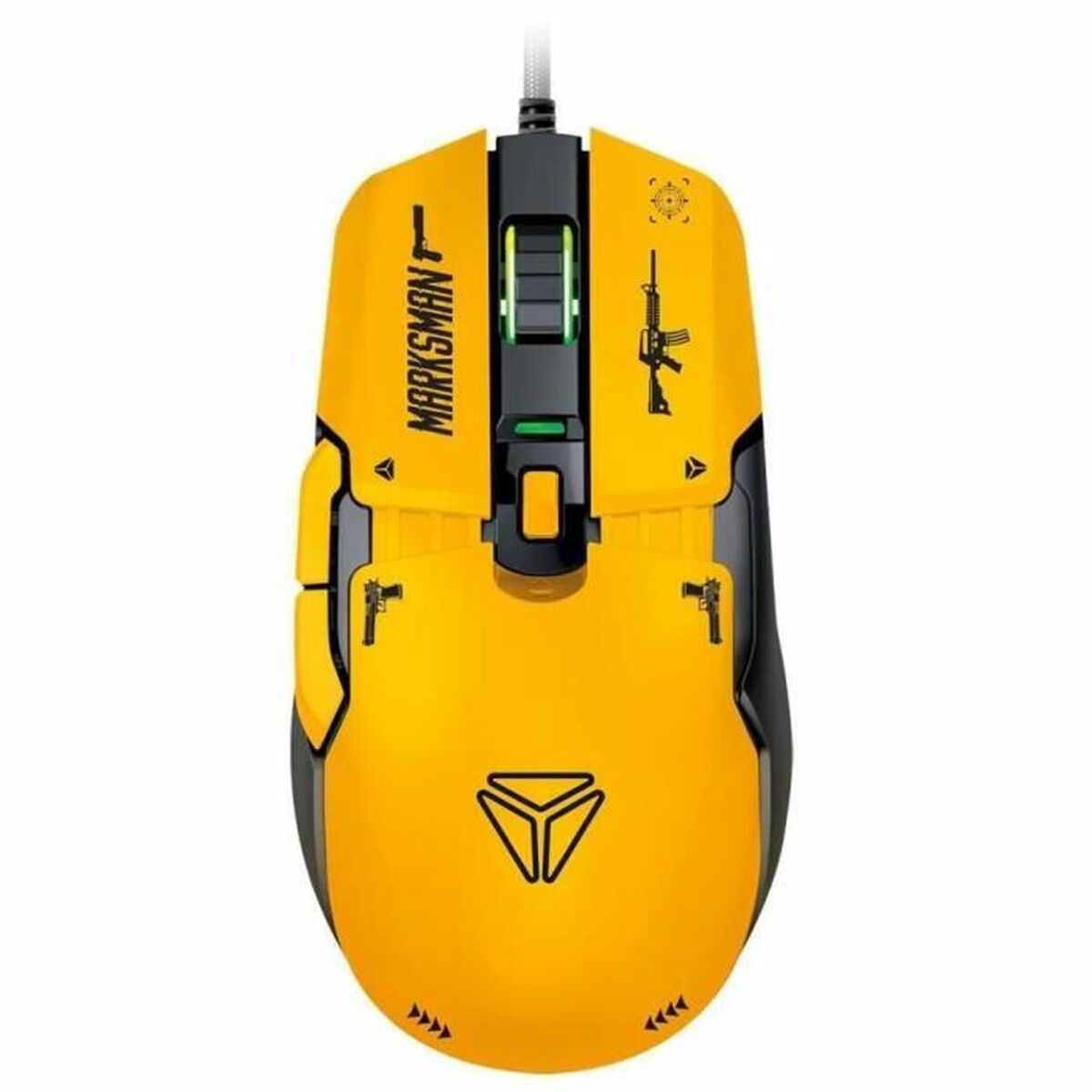 Ποντίκι Yenkee MARKSMAN YMS 3600YW Κίτρινο 3600 DPI