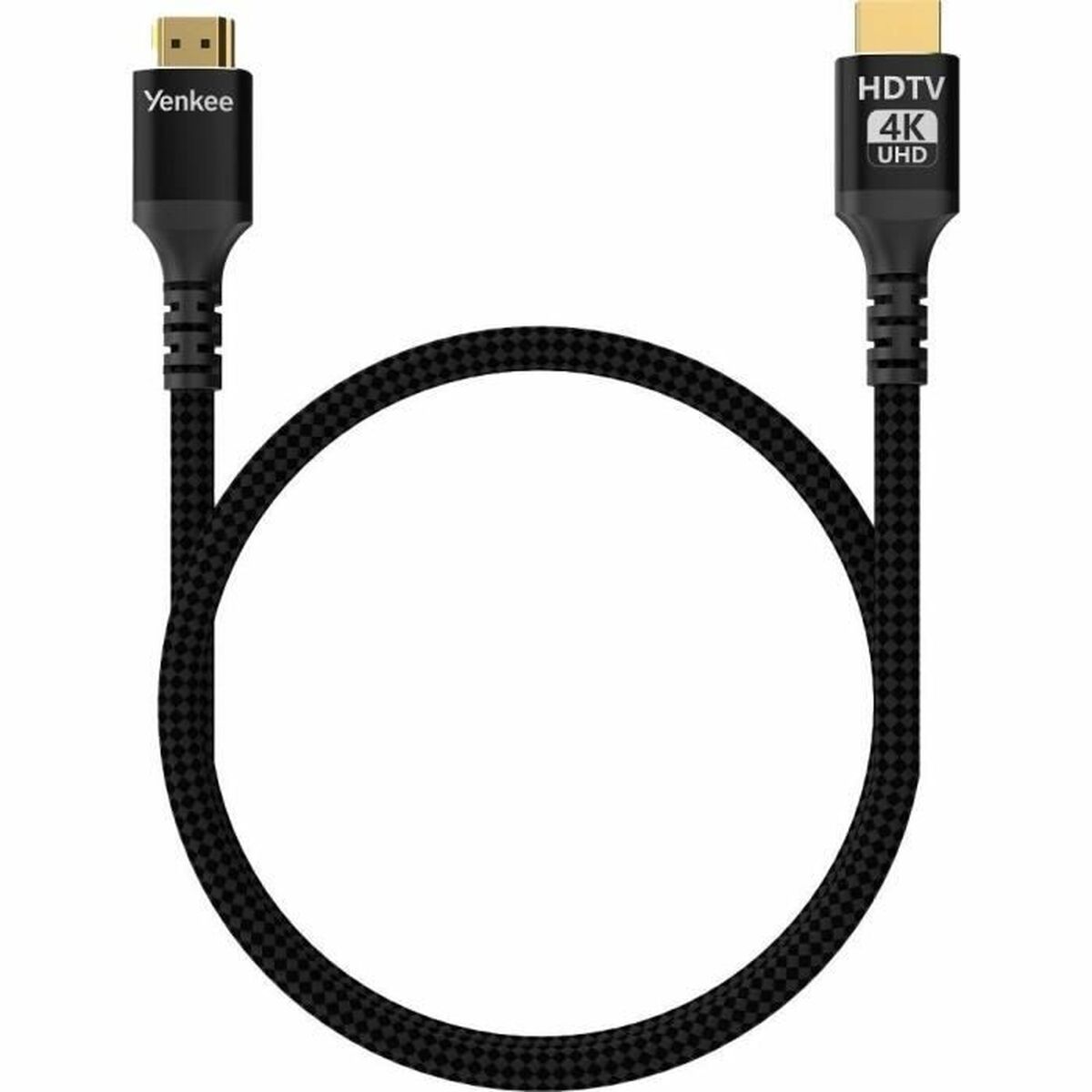 Afbeeldingen van HDMI to HDMI Cable Yenkee YCH 130 Black 3 m