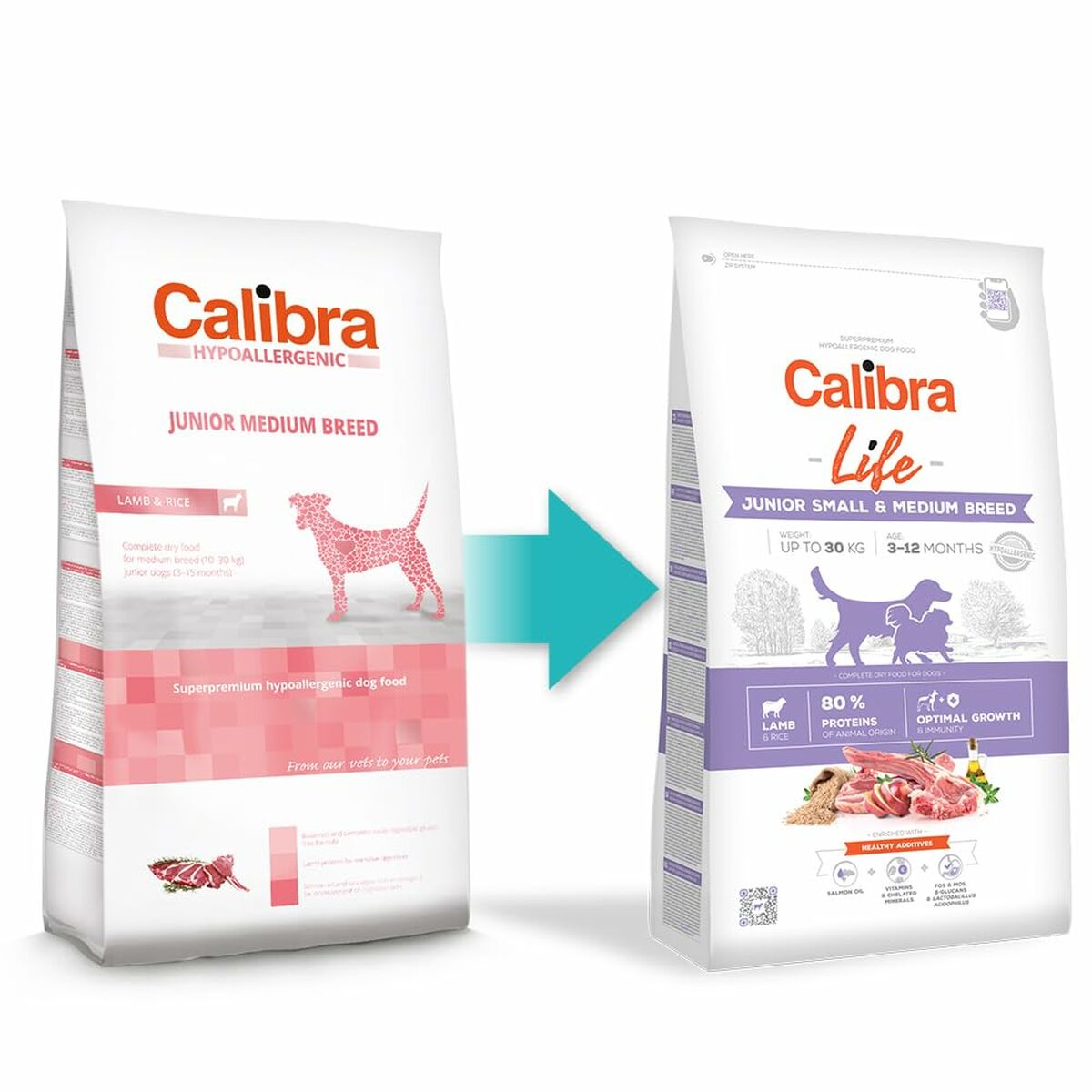 Fodder Calibra Lamb 12 kg Kid/Junior 12,7 KG, view 2