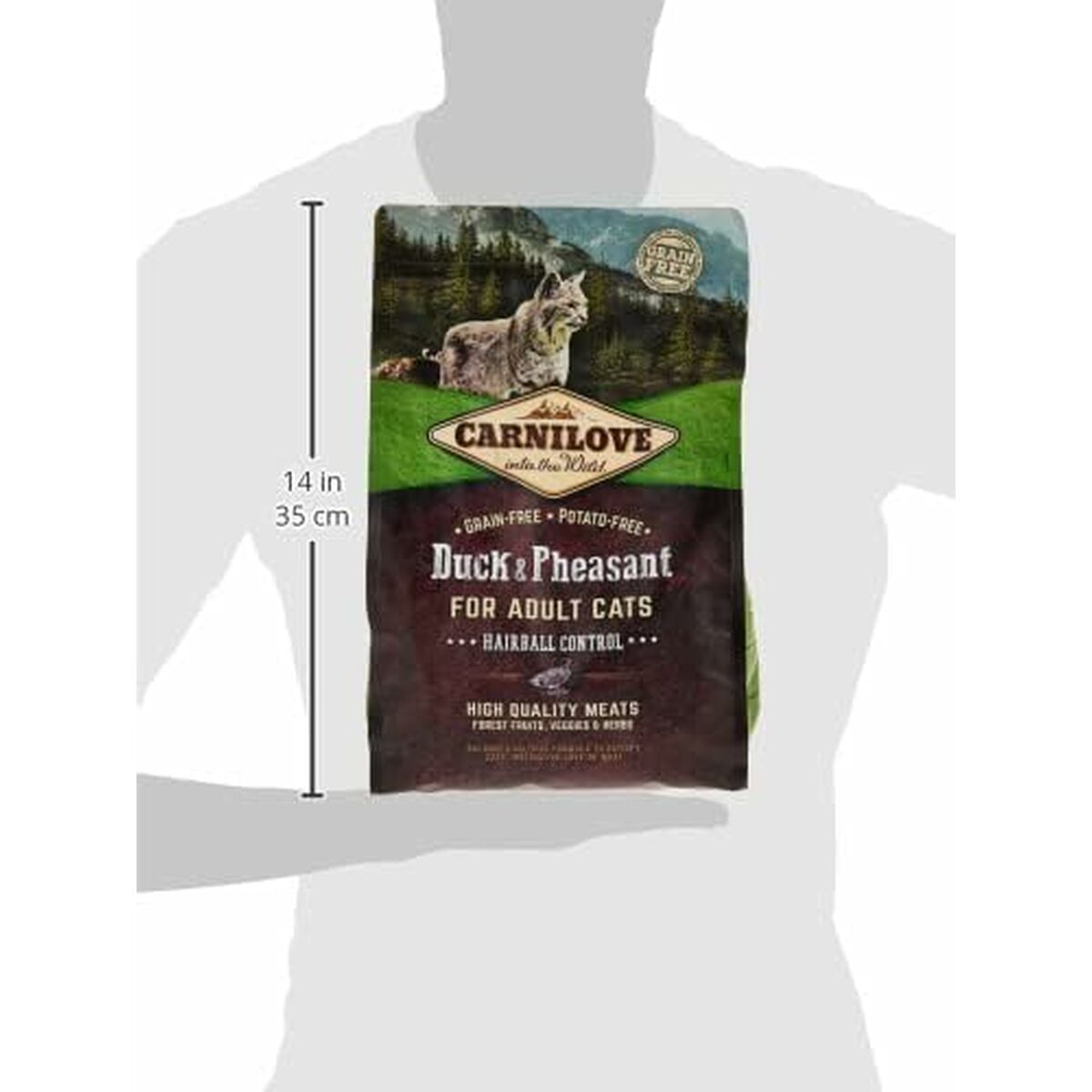 Cat food Carnilove Duck 2 Kg 1,25 kg, view 2