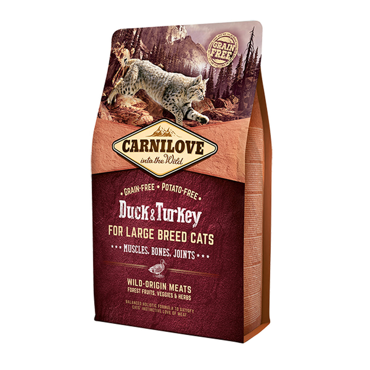 Cat food Carnilove Adult Duck 6 Kg, view 4