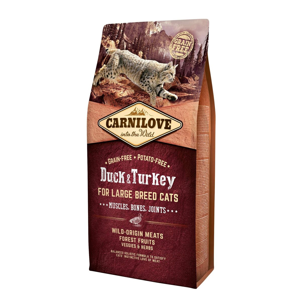 Cat food Carnilove Adult Duck 6 Kg, view 6
