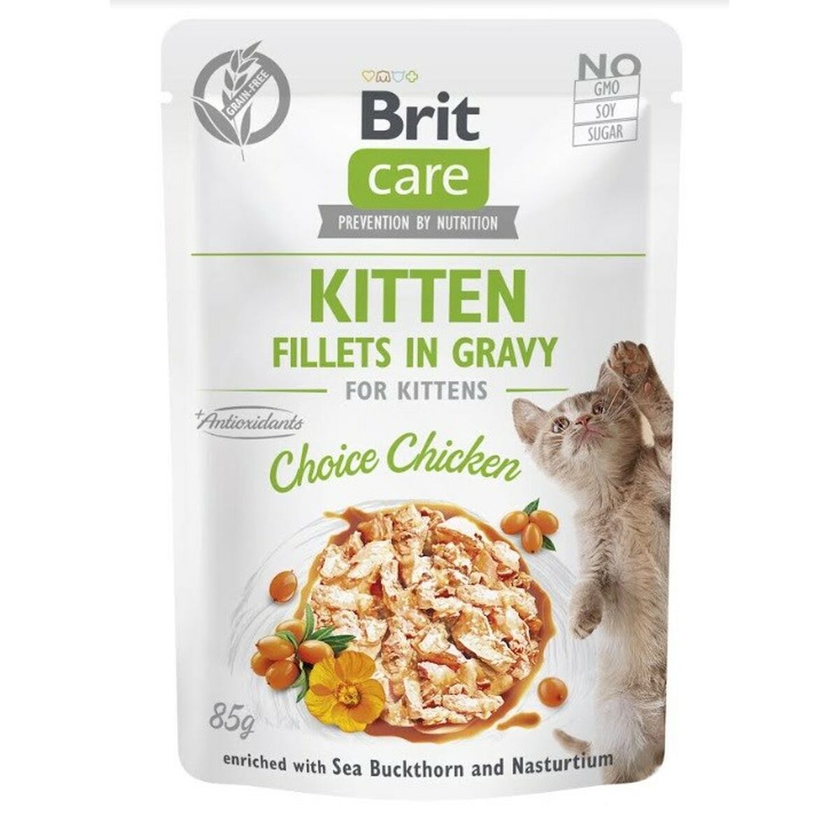 Aliments pour chat Brit Care Cat Kitten Choice Poulet