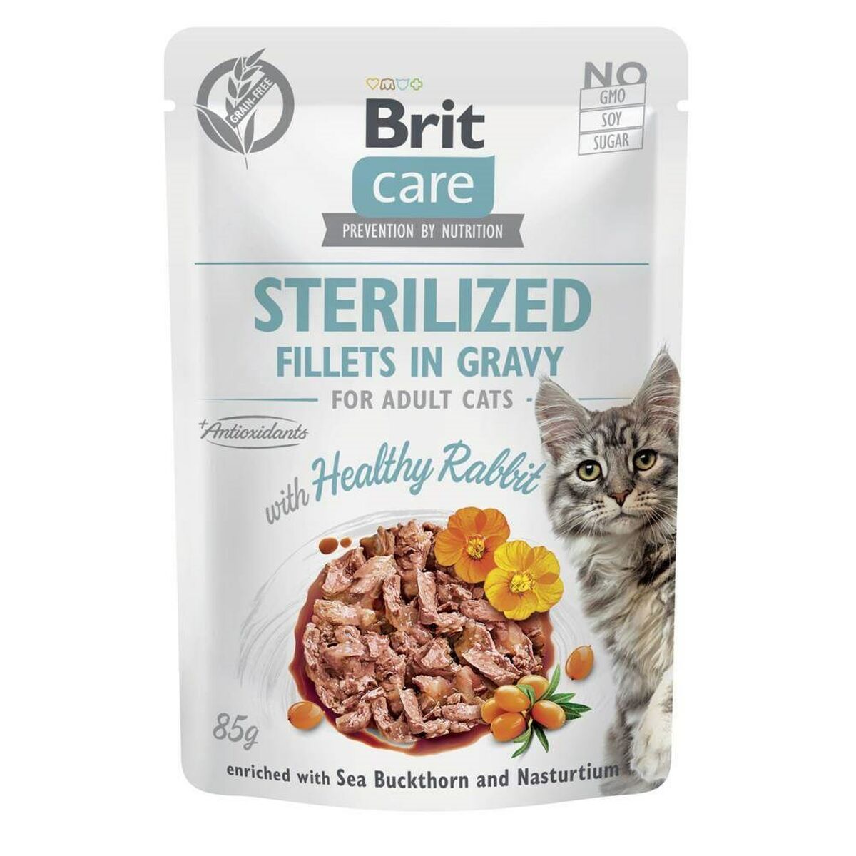 Aliments pour chat Brit Sterilized Lapin