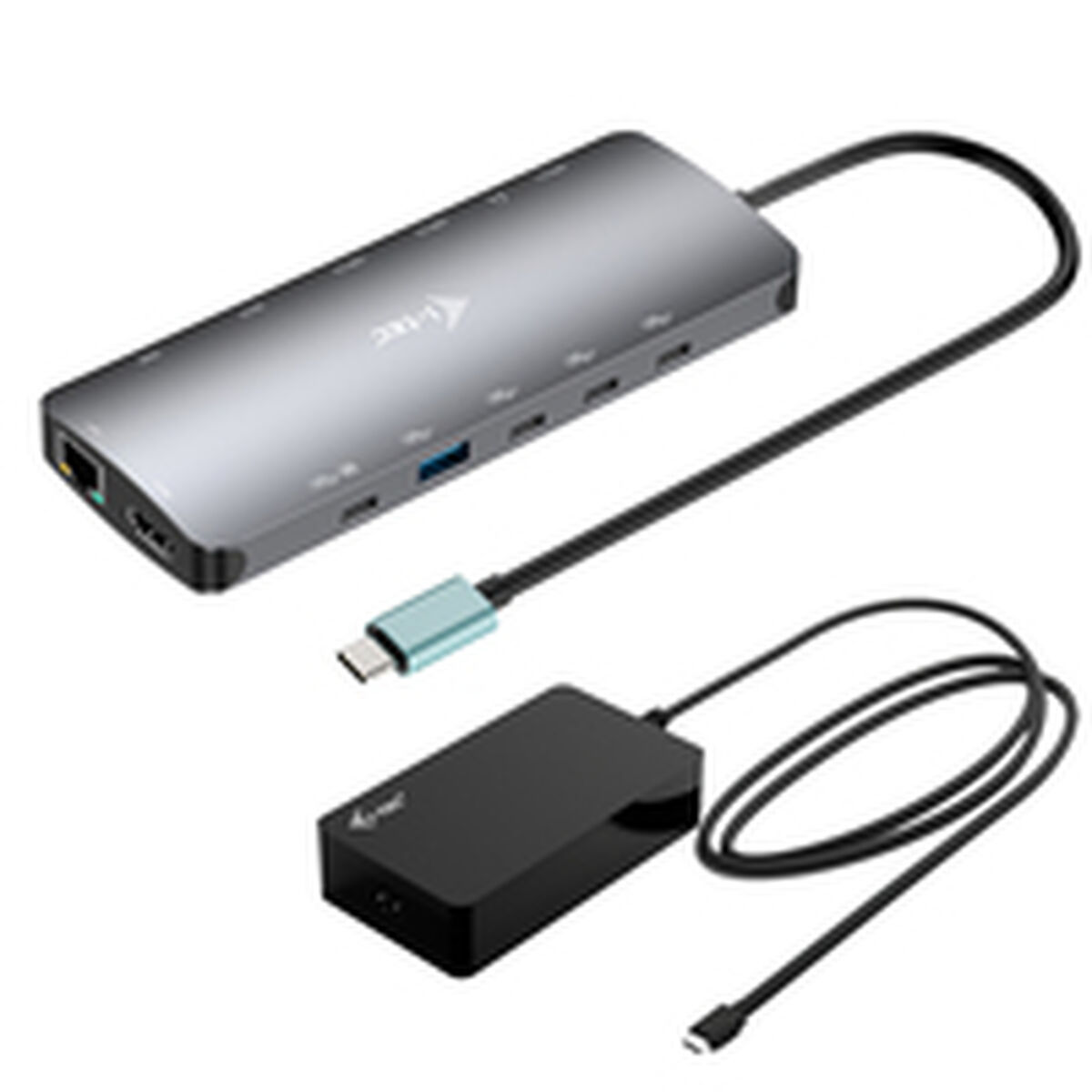 Image secondaire de Hub USB i-Tec C31NANOTRIPLED140 Gris