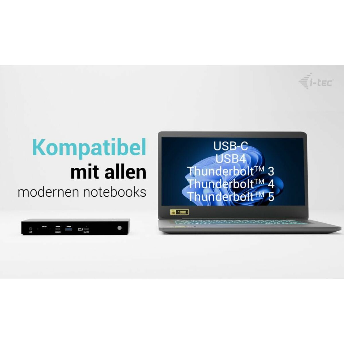Afbeeldingen van Dockstation i-Tec TB4TRIPLEDOCKPD