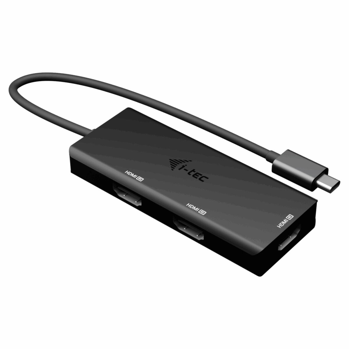 Picture of USB Hub i-Tec C31TRIPLE4KHDMIPD Black