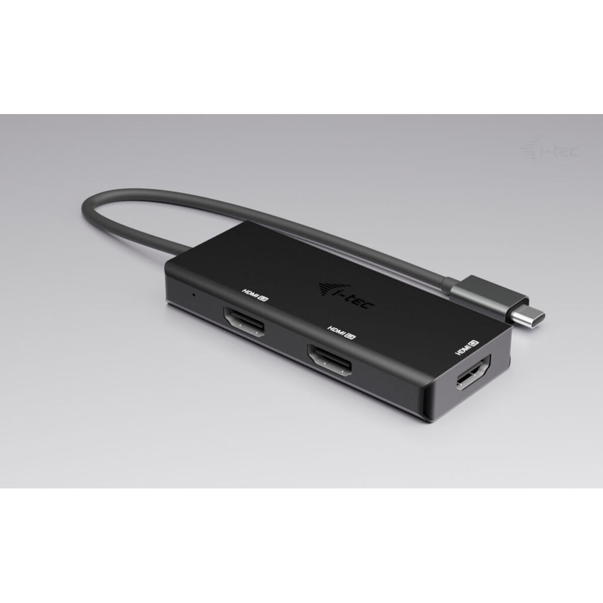 Picture of USB Hub i-Tec C31TRIPLE4KHDMIPD Black
