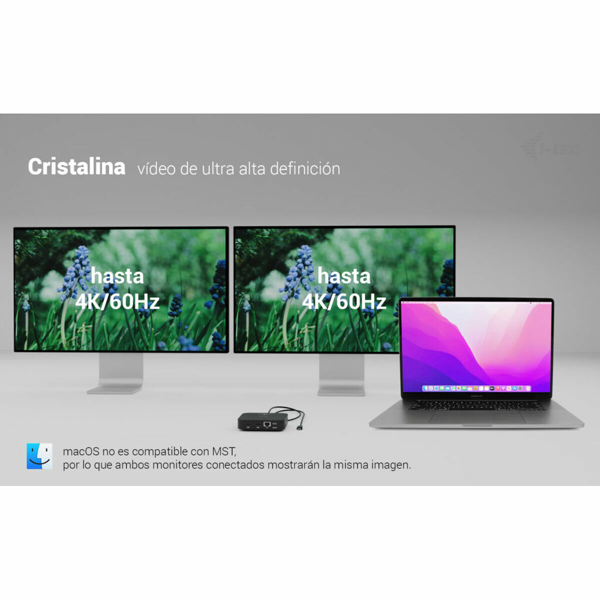 Afbeeldingen van USB Hub i-Tec C31DUALHDMIDPD100