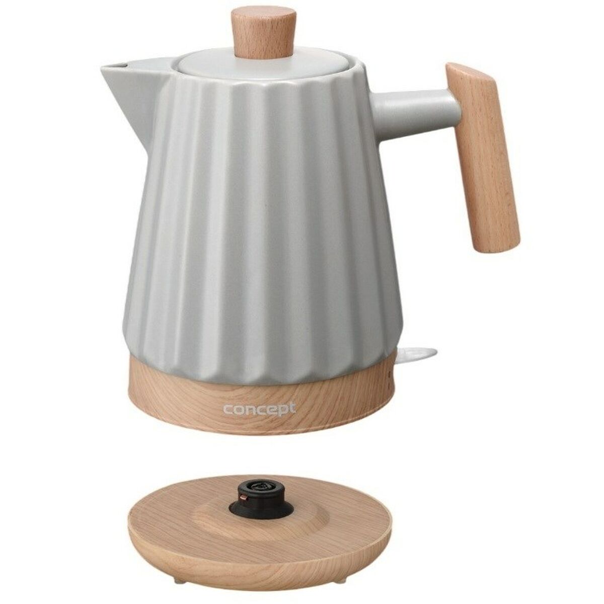 Image secondaire de Bouilloire Concept RK0091 Gris clair Céramique 1500 W 1,5 L
