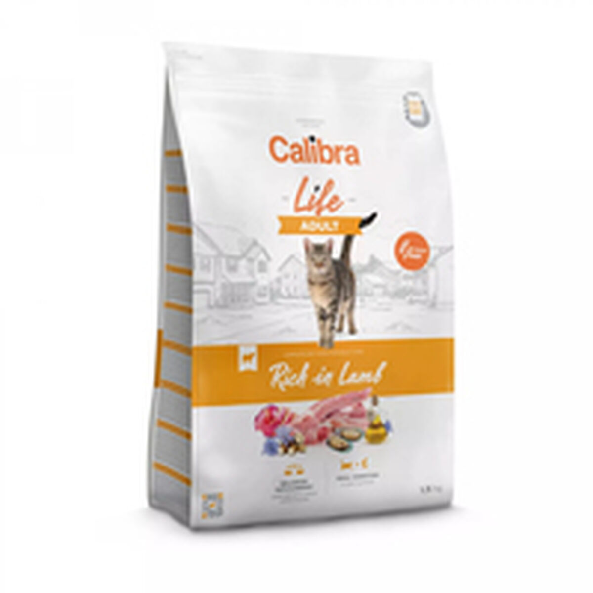 Cat food Calibra Lamb 1,5 Kg Adult 1,25 kg, view 2