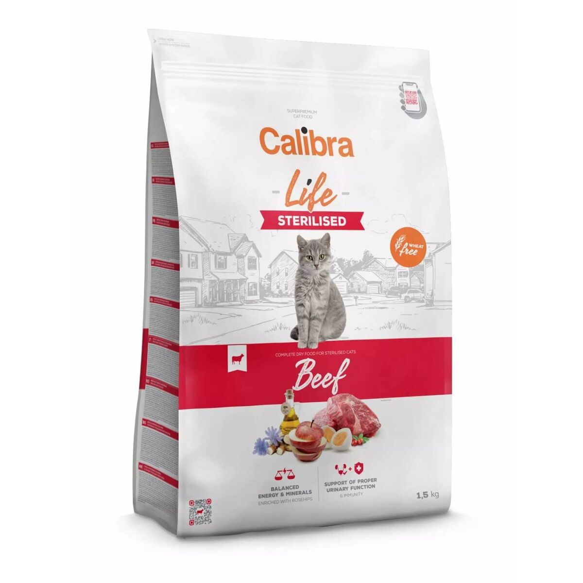 Cat food Calibra Beef 1,5 Kg Adult, view 2