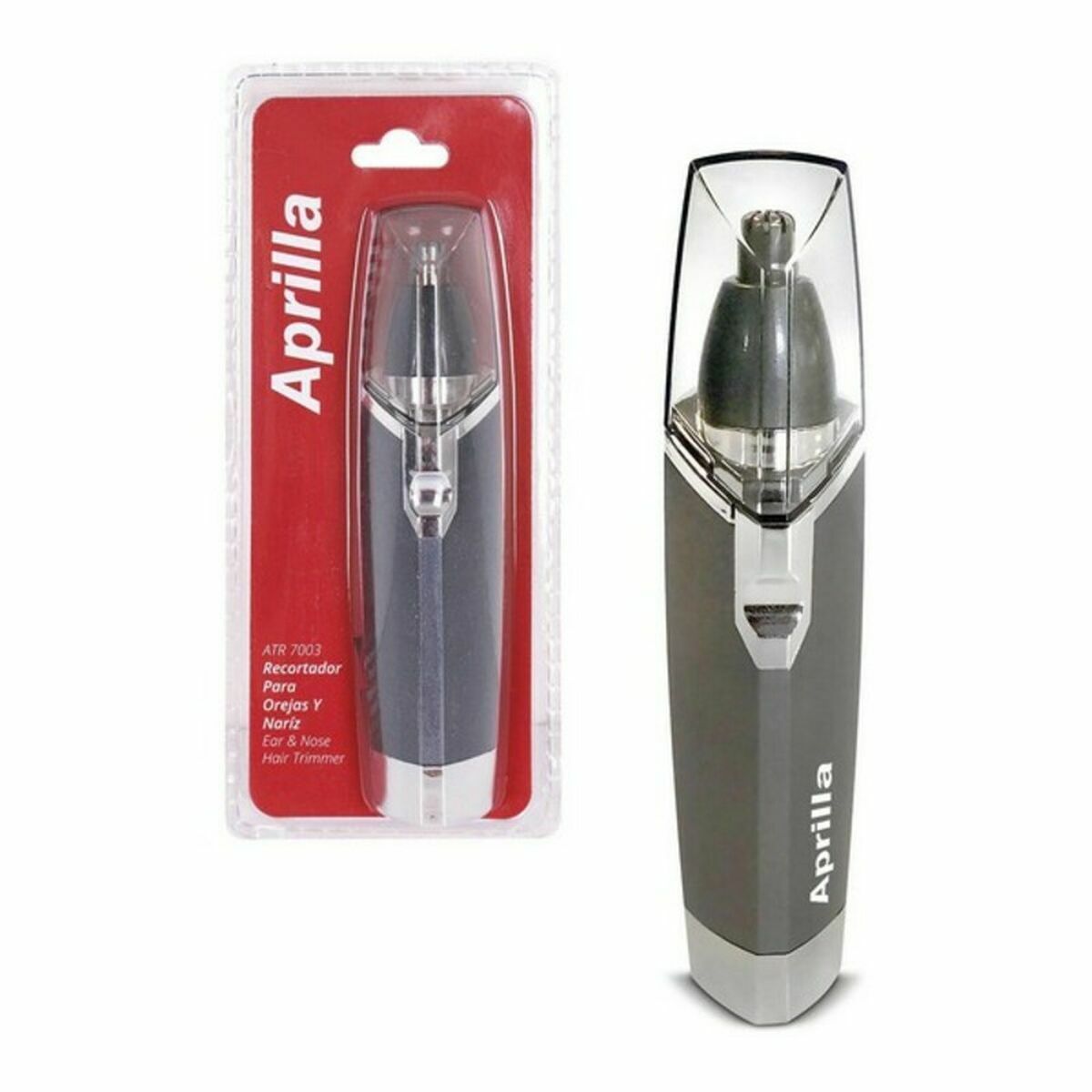 Hair Trimmer for Nose and Ears Aprilla ATR7003 Black