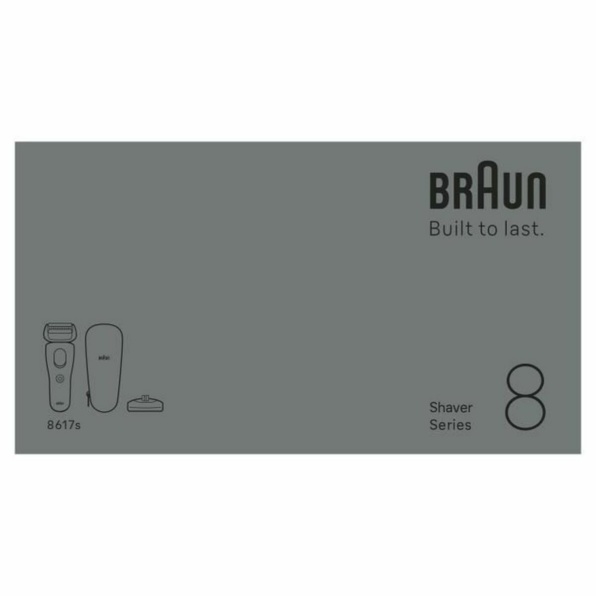 obrázok produktu Electric shaver Braun Series 8 8617S